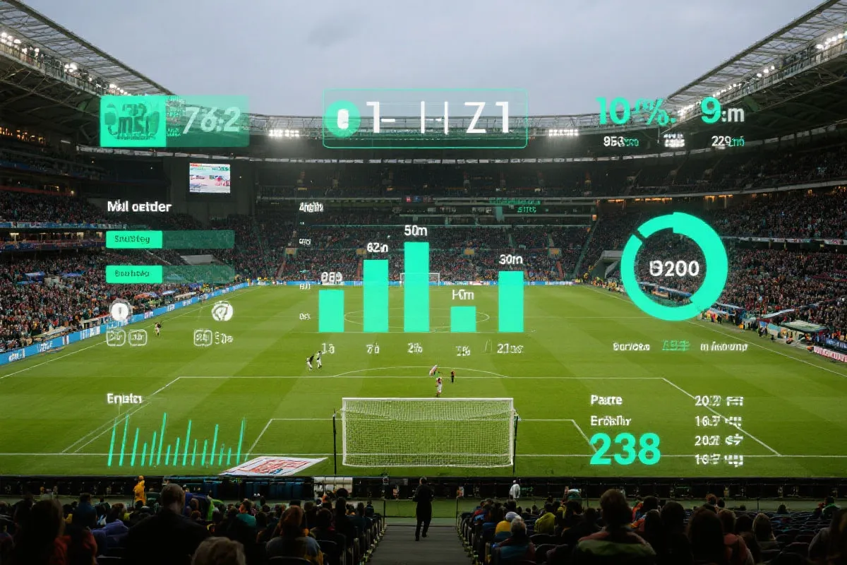 体育比赛实时数据图表